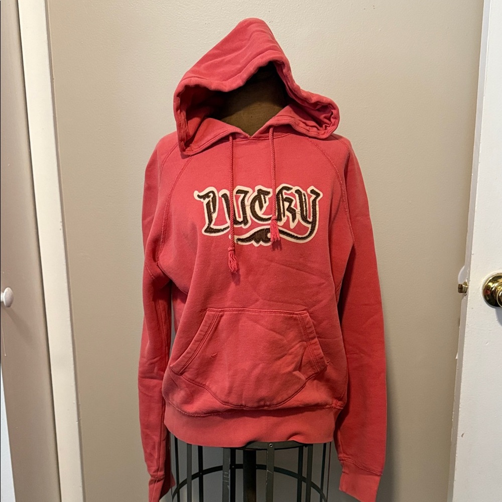 Lucky Brand Red Hoodie